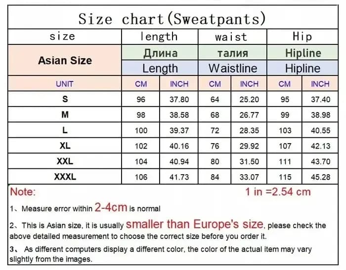 EVERLAST Pantalons de jogging imprimés écologiques pour hommes et femmes