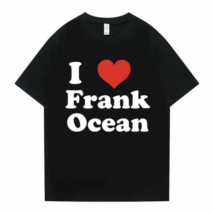 J'aime Frank T-shirts hommes femmes blond Hip Hop tendance t-shirt océan mode