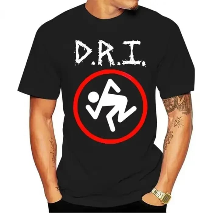 Dirty Rotten Imbeciles D.R.I Thrash Metal manches courtes hommes t-shirt été femme T-shirts unisexe respirant graphique