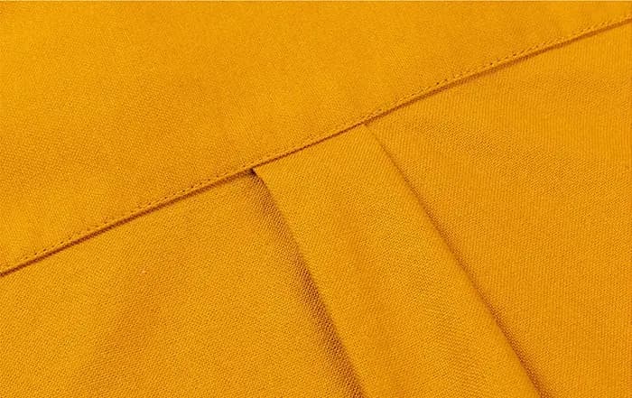 Col montant ou col rabattu tout coton chemise à manches longues pour hommes