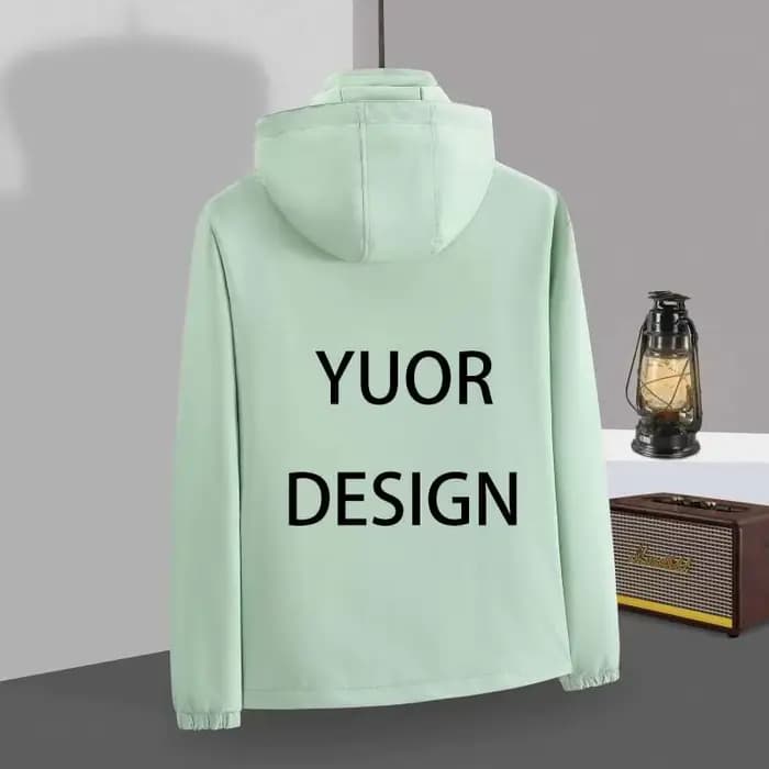 Vestes avec logo personnalisé pour hommes et femmes