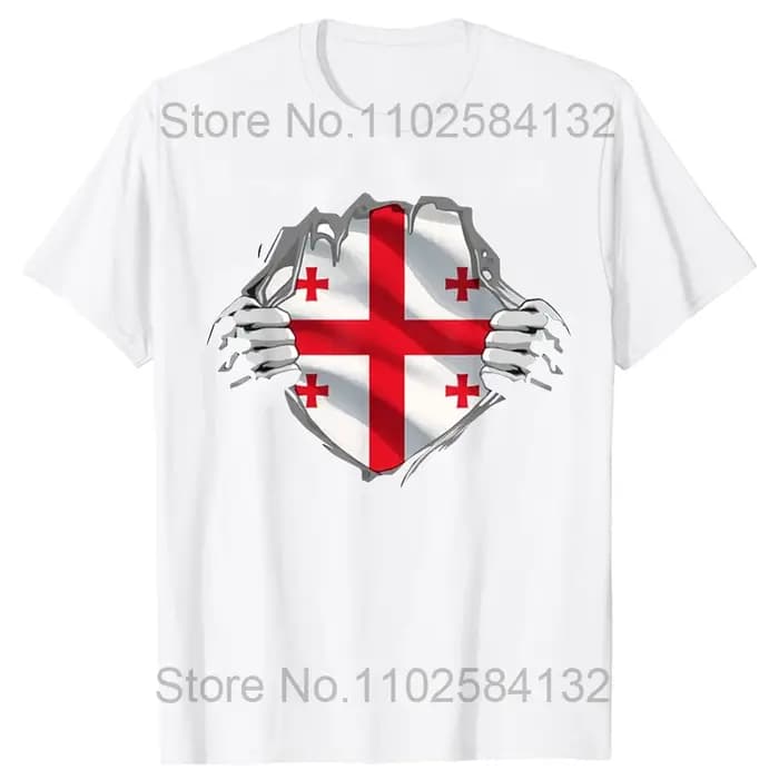 FucMap and Feel Souvenir DistMurcia Georgia T-Shirt pour hommes et femmes, Économie unisexes, Style