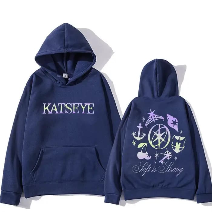 Katseye mode sweat à capuche hommes femmes 2025 surdimensionné à manches longues vêtements pulls décontractés vintage