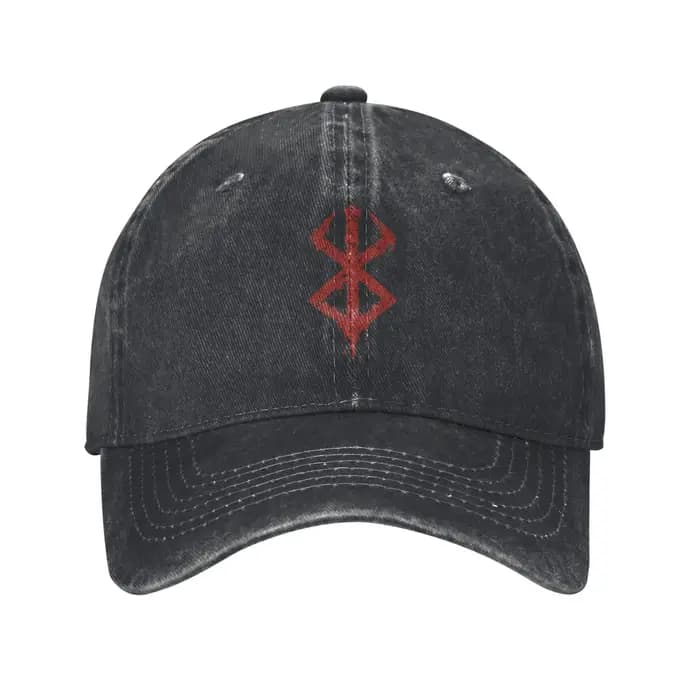 Biały Berserks démon casquette de Baseball décontractée pour femme mâle été chasse Camping camionneu