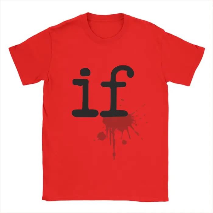 Hommes sans esprit auto-indulgence si T-Shirts 100% coton vêtements Vintage à manches courtes col rond t-shirt grande