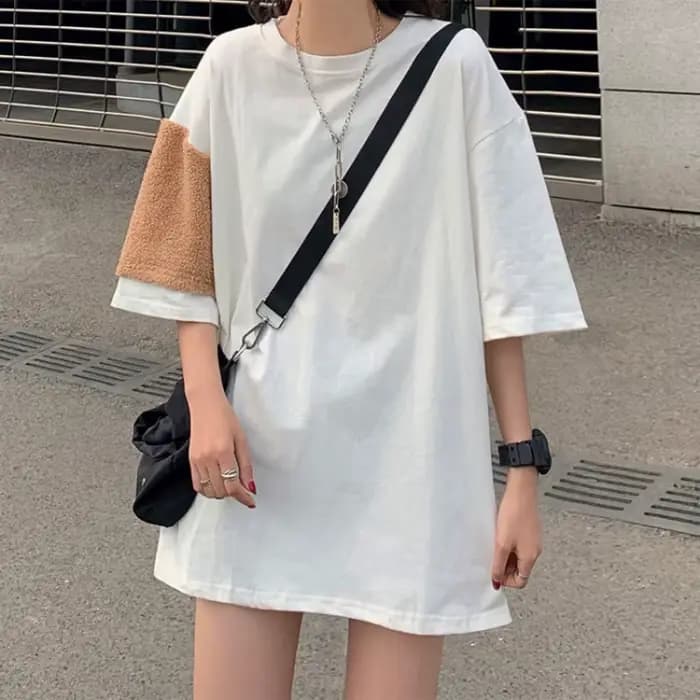 T-shirt à demi-manches pour femme