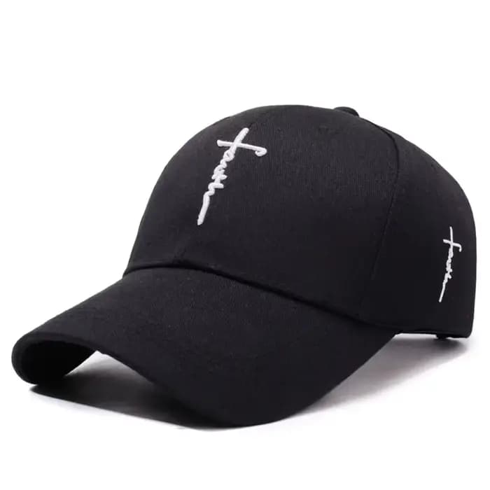 Casquette de baseball décontractée avec broderie croisée anglaise