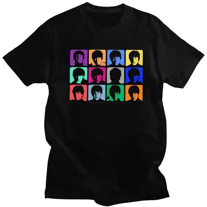 Bestseller Été 2026 - T-shirts The Beatles Heavy Metal Rock pour Hommes et Femmes