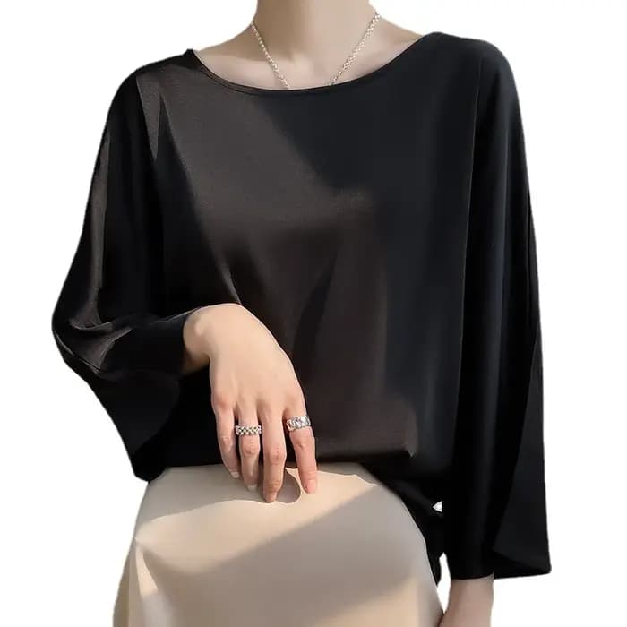 T-Shirt en soie pour femmes