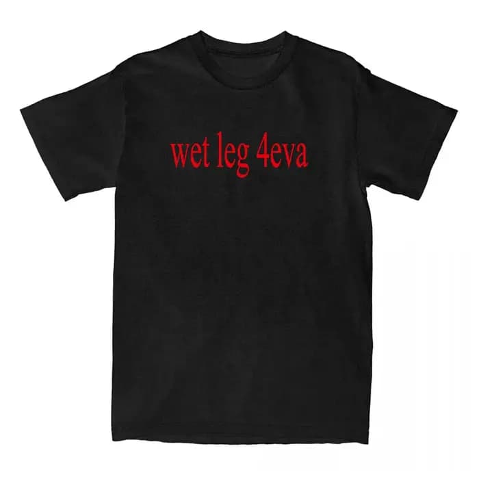Jambe humide 4eva graphique t-shirts coton été hommes femmes T-shirt mode chanteur impression