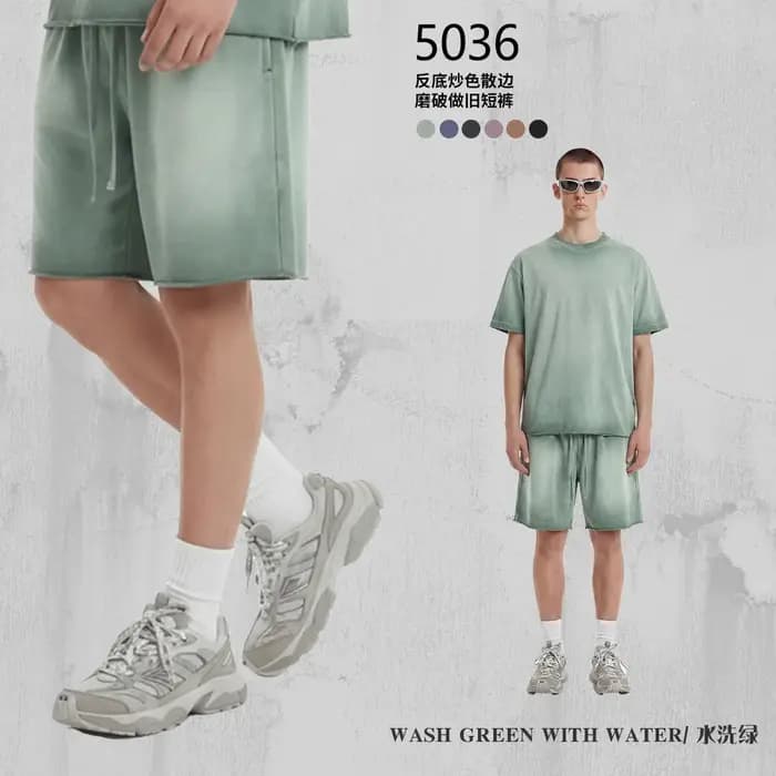 T-shirt et short décontractés polyvalents de marque