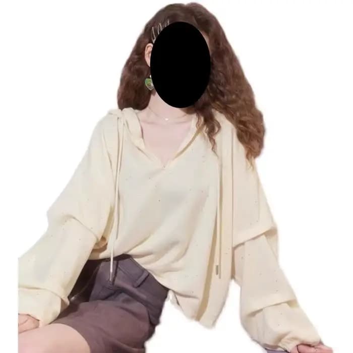 2025 Sweat à capuche à manches longues pour femme