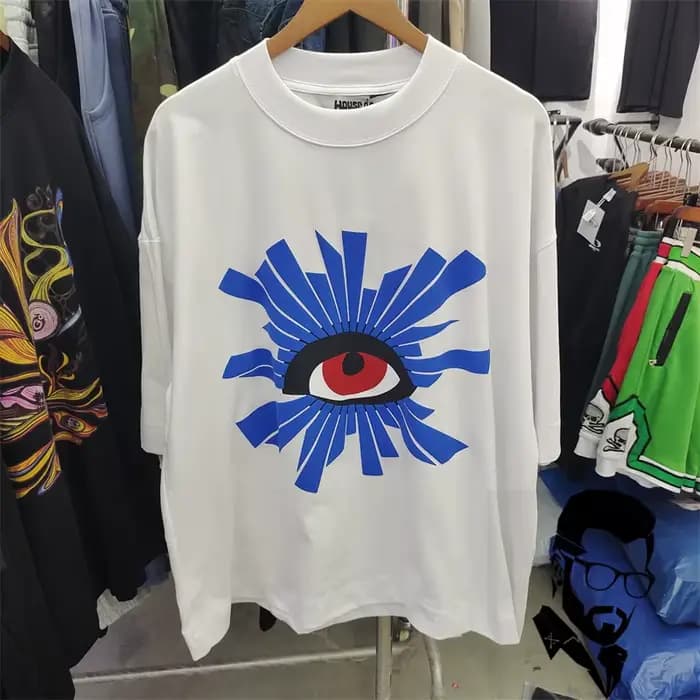 House of Errors T-Shirt en coton surdimensionné pour hommes et femmes