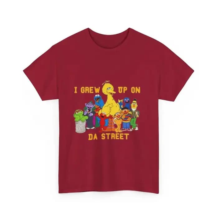 T-shirt sur le thème de Sesame Street