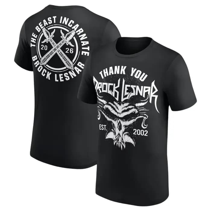 Brock Lesnar HERE COMES THE PAIN T-shirt imprimé pour hommes et femmes