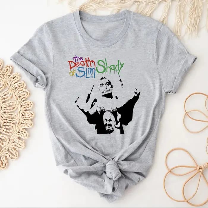 Eminem t shirt femme, anime université hip hop vintage des années 2000 kawaii vêtements classiques pour femmes