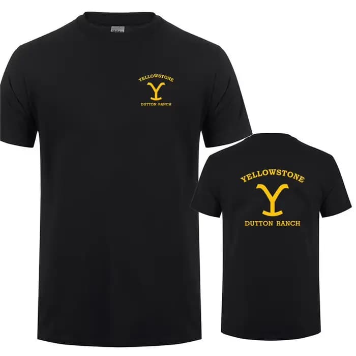 Yellowstone Dutton Ranch t-shirt été à manches courtes drôle hauts t-shirt LH-325
