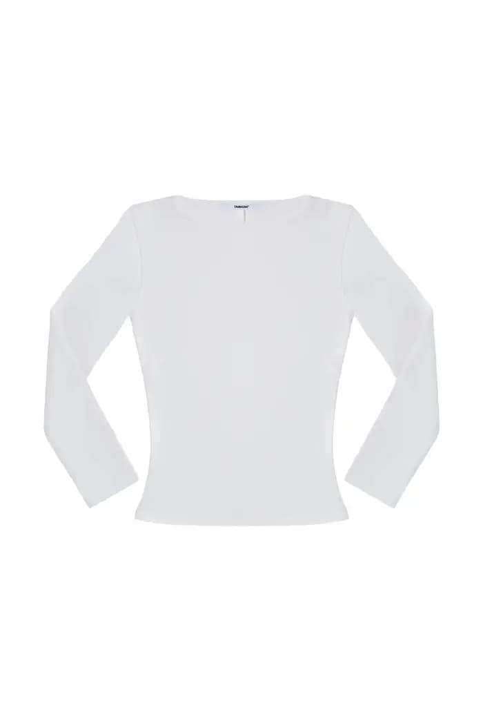 Débardeur rouge cerise T-shirt à manches longues serré multicolore couche de base haute élasticité haut cleanfit