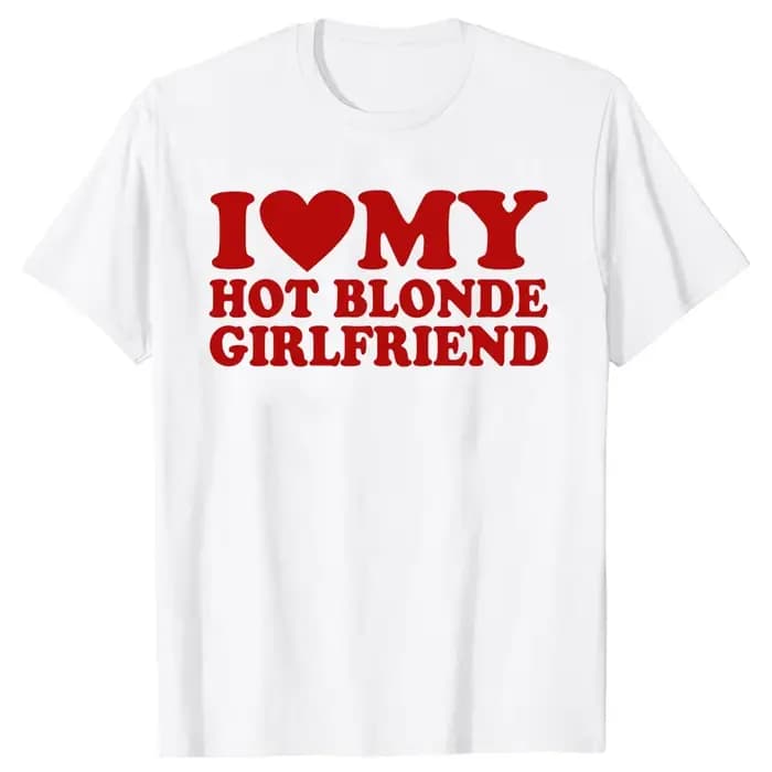 J'aime ma petite amie blonde