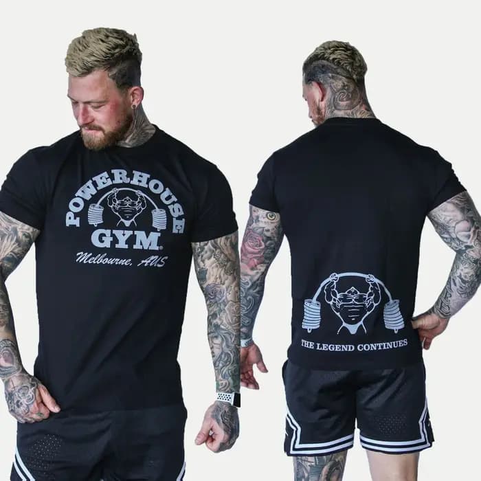 T-shirt en coton avec logo artistique pour hommes et femmes, Streetwear d'été, pour entraînement phy