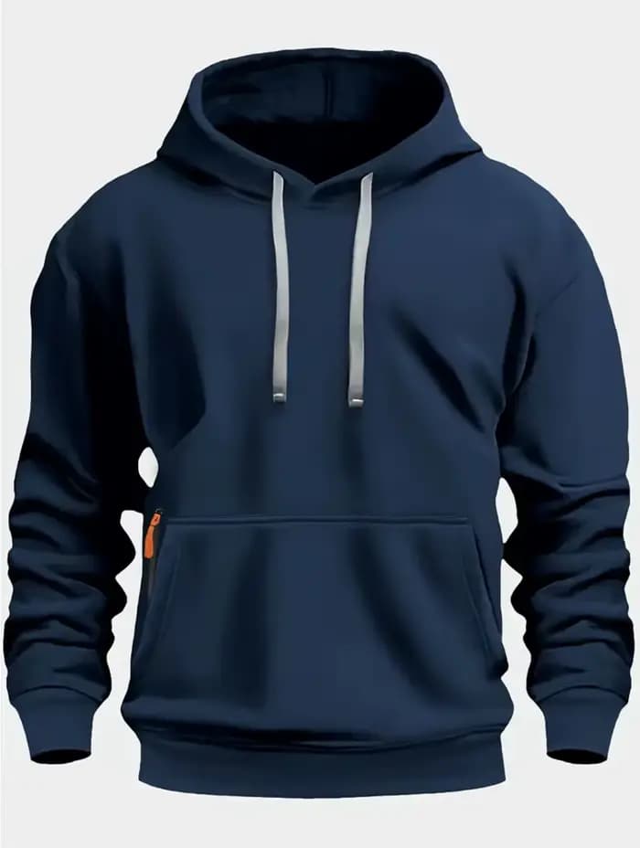 Nouveauté Automne/Hiver : Sweat à Capuche Polaire Homme de Haute Qualité