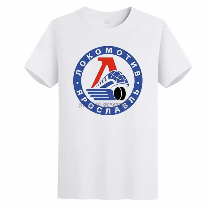 LokomoIraYaroslavl-T-shirt en coton à manches courtes pour homme