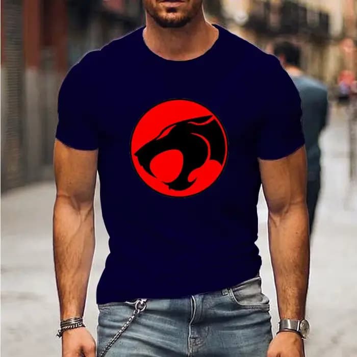 Nouveau Anime Thundercats impression 3D T-Shirts hommes femmes décontracté mode à manches courtes t-shirt