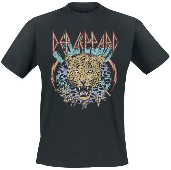 Adrenalize Leopard Def Leppard T-Shirt pour hommes et femmes