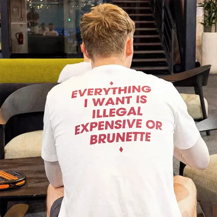 T-shirt à manches courtes en coton pur pour l'été