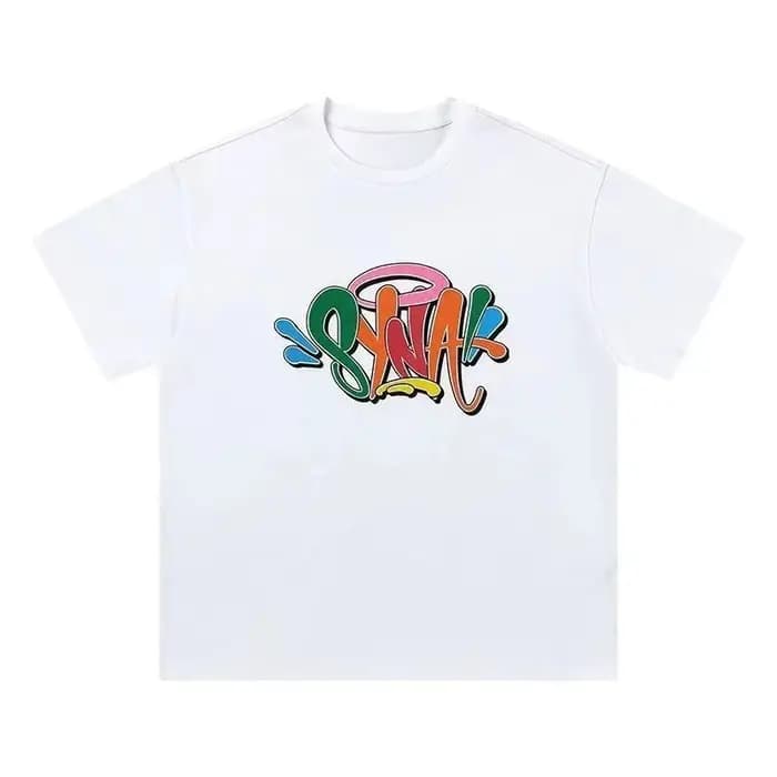 T-Shirt à manches courtes pour hommes et femmes, marque de luxe américaine, en coton, été Y2k, vêtem