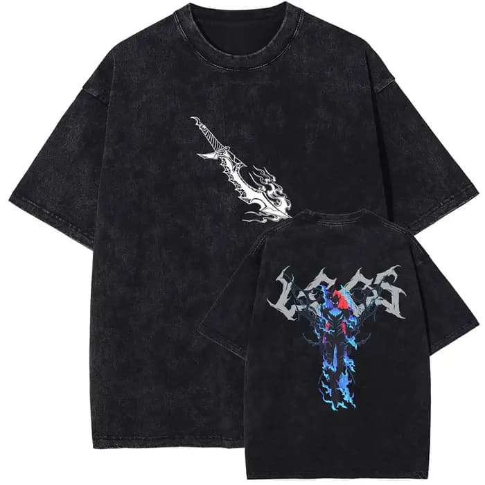Solo nivellement Igris T-shirt Manga graphique