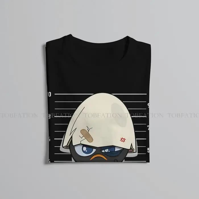 T-shirt homme criminel Calimero dessin animé Animation col rond manches courtes 100% coton