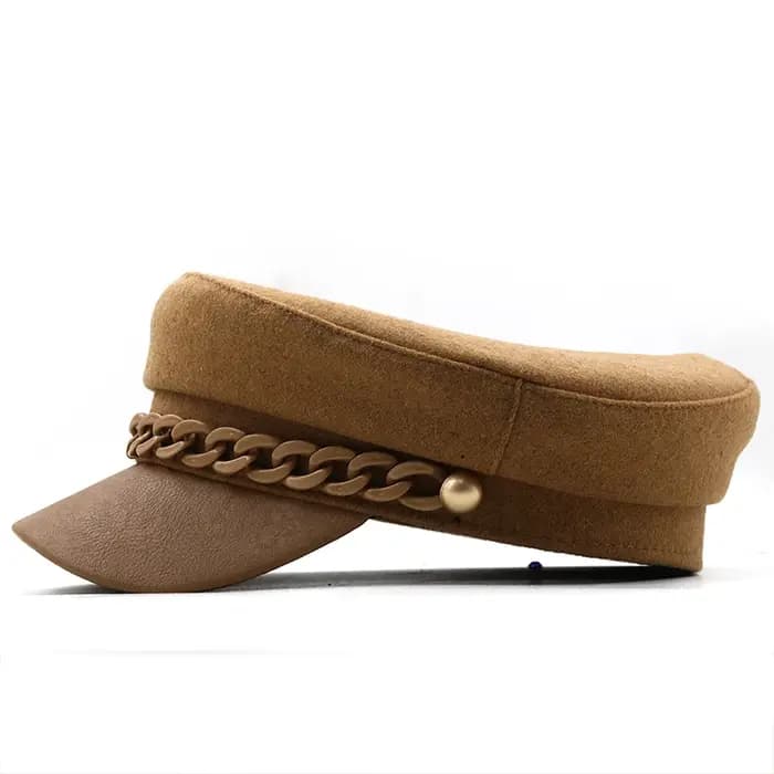 Casquette octogonale Simple pour femmes
