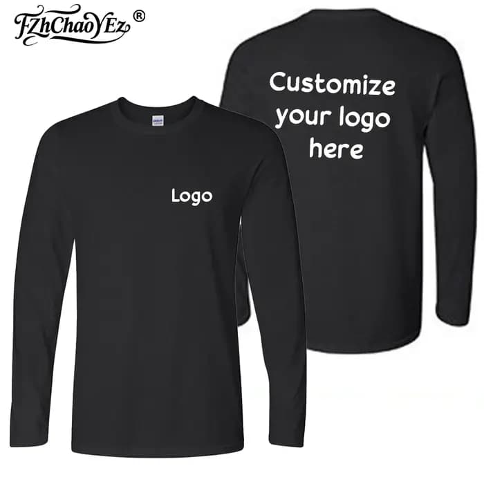 T-shirt en coton personnalisé, faites votre conception, Logo, texte, pour hommes et femmes, imprimé,