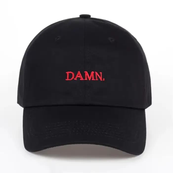 Casquettes DAMN pour hommes et femmes brodées