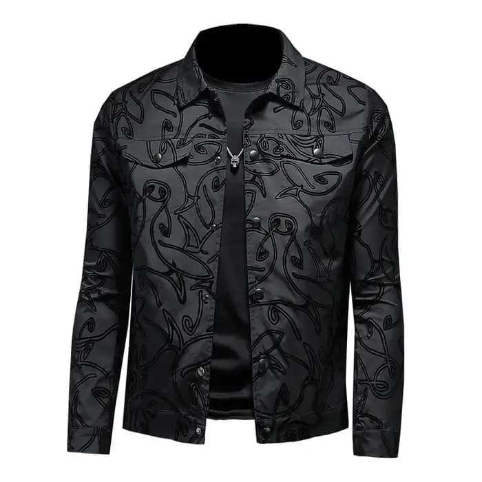 Blouson aviateur flocage de luxe pour hommes