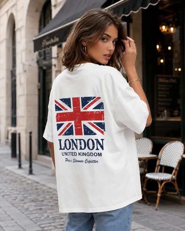 T-Shirt à manches courtes et col rond pour hommes et femmes