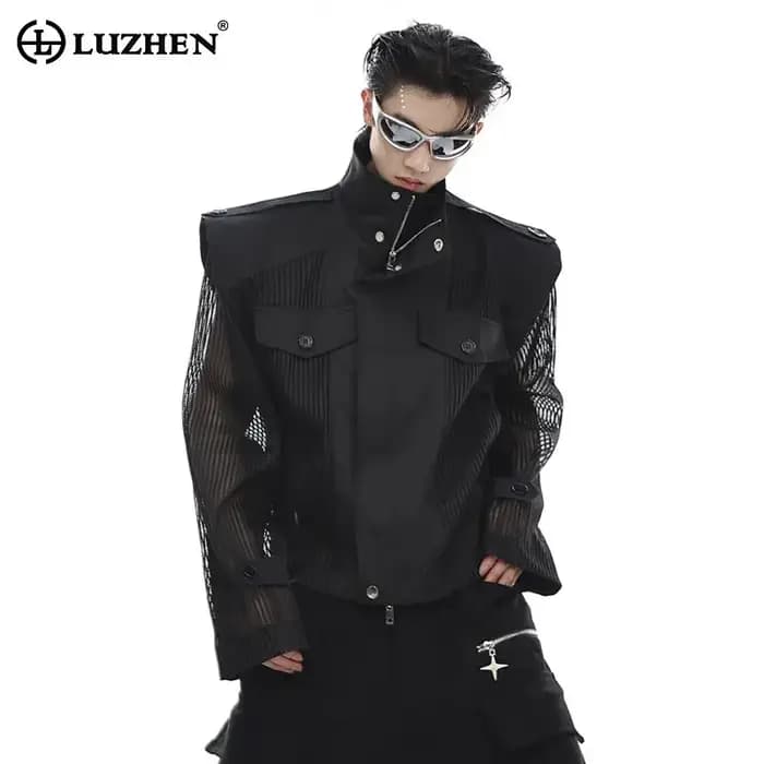 LUZHEN – Streetwear tendance en maille pour hommes