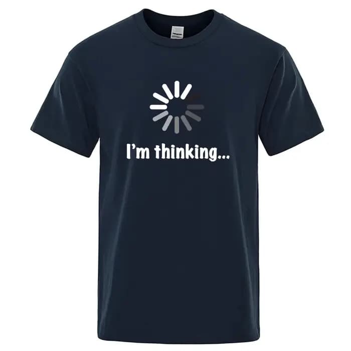 T-shirt pour homme en coton mélangé de haute qualité