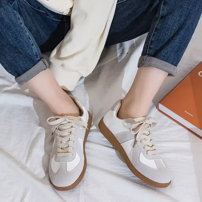 Margiela tendance décontracté hommes femmes chaussures baskets polyvalentes formateurs à semelles souples anti-dérapant Lasure Streetwear