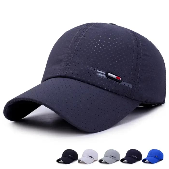 Casquette de baseball à séchage rapide pour hommes et femmes