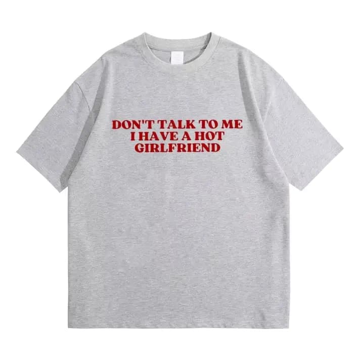 T-shirts graphiques humoristiques « Ne me parlez pas