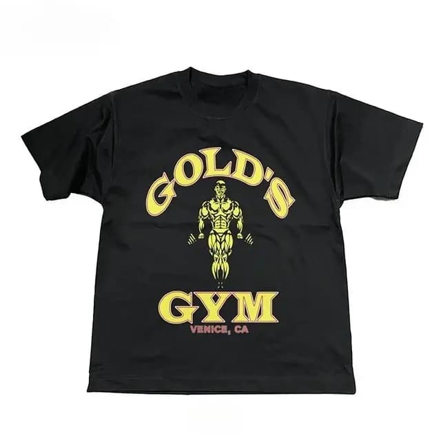 T-shirt à manches courtes pour hommes Gold's Gym Sports