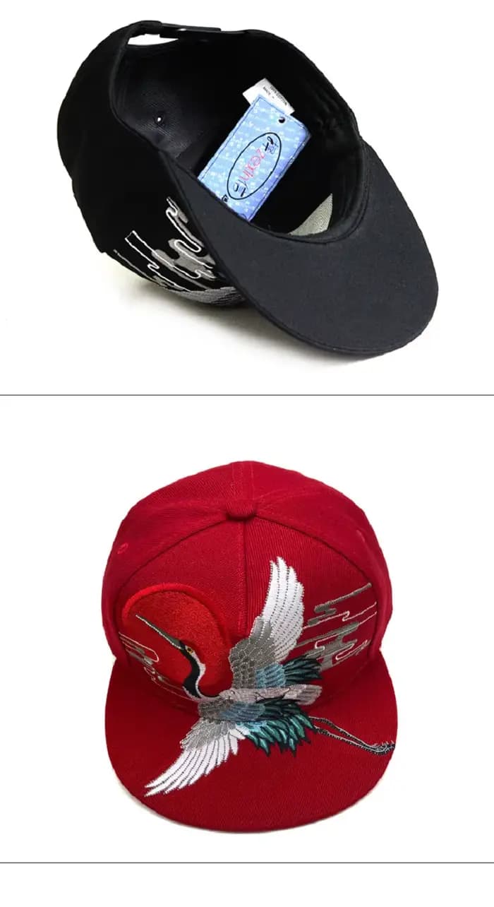 Casquette de baseball plate pour hommes