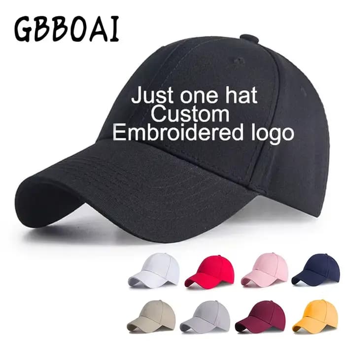 Casquette de Baseball avec Logo Personnalisé pour Homme et Femme