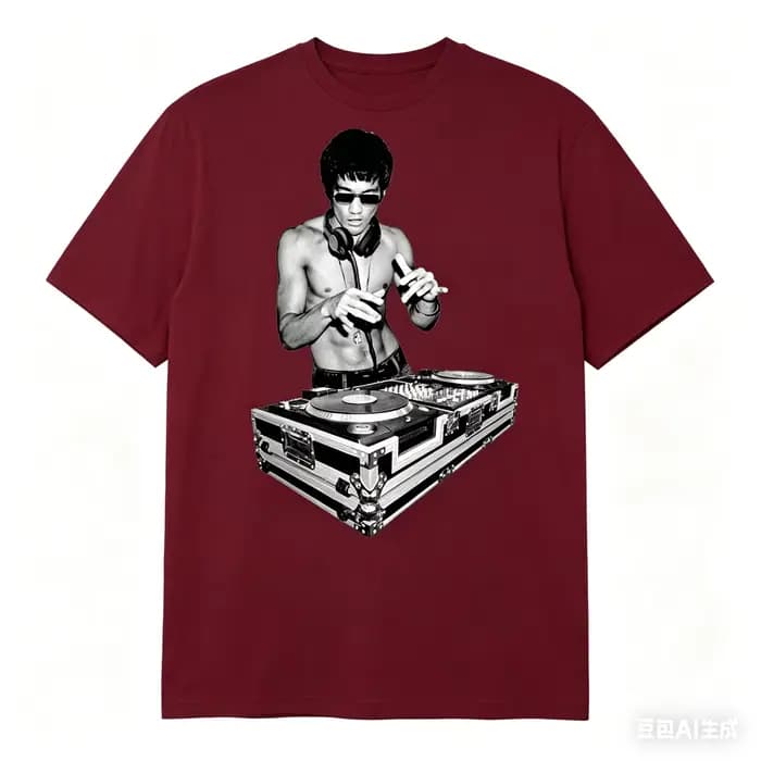 T-shirt DJ Lee inspiré de Bruce