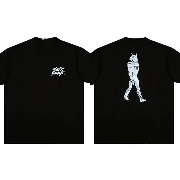 Nouveau T-shirt d'été Daft Punk 2026 pour homme