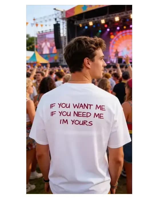 T-shirt pour homme, motif lyrique musical