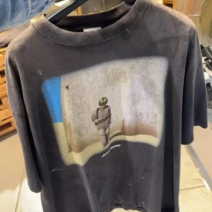 Été américain Saint rétro T-shirts Do Odl lavé Vintage hommes femmes haute rue ample décontracté à manches courtes