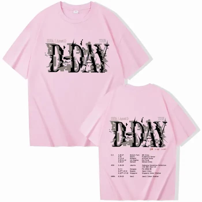 T-shirt Suga Agust D Tour